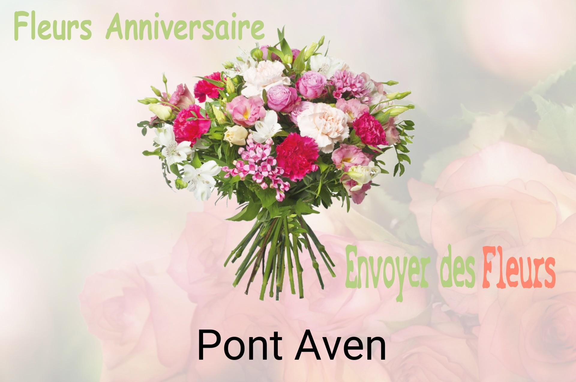 Bouquet de fleurs d’anniversaire livré à Pont-Aven