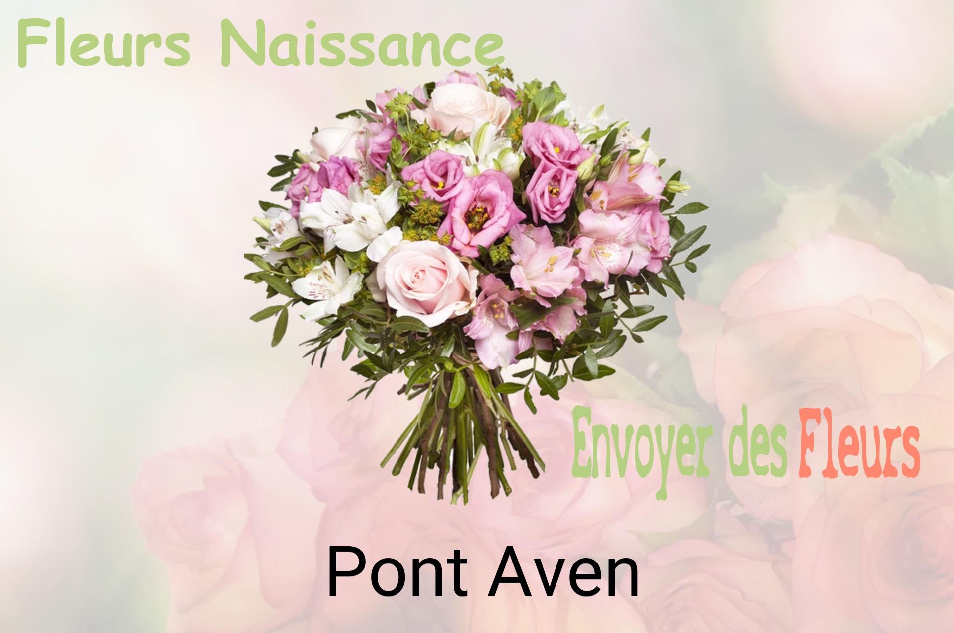 Bouquet de fleurs de naissance livré à Pont-Aven
