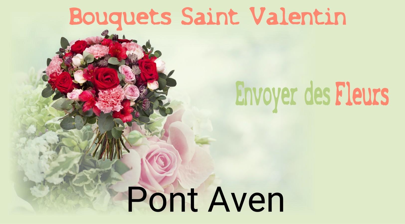 Roses de Saint-Valentin livrées à Pont-Aven